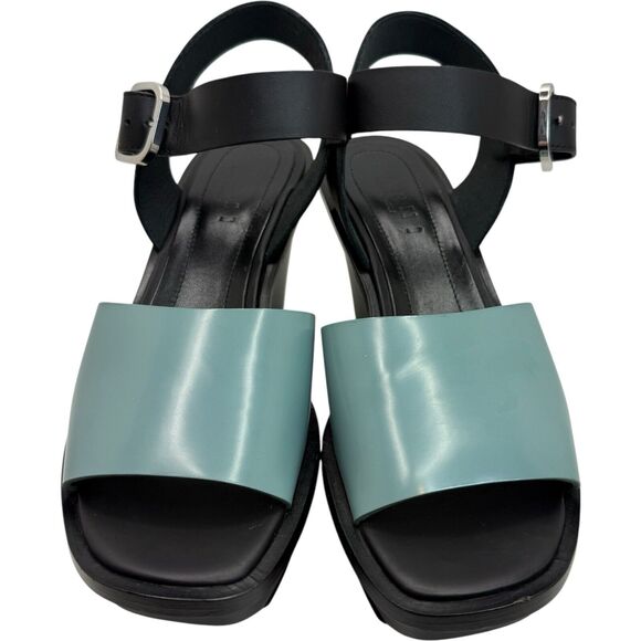 Marni Iconic Wedge Sandals Platform Shoes Pumps Size 38 - Picture 3 of 10